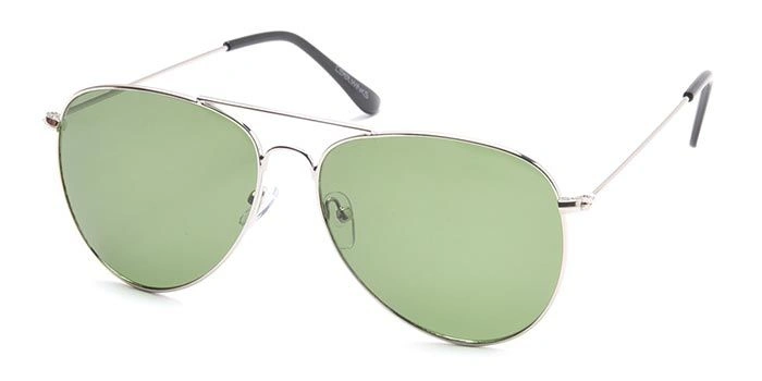 ELITE by Coolwinks S35B5355 Green Tinted Pilot Sunglasses for Men and Women-GREEN-1