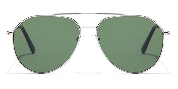 ELITE by Coolwinks S35B5367 Green Tinted Pilot Sunglasses for Men and Women-