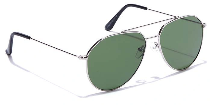 ELITE by Coolwinks S35B5367 Green Tinted Pilot Sunglasses for Men and Women-GREEN-2