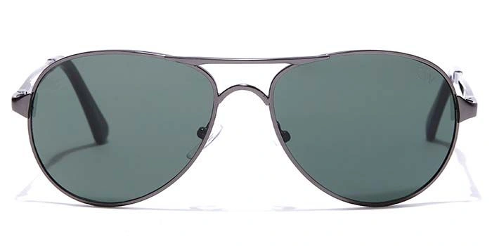 Elite by Coolwinks S35B6500 Green Tinted Pilot Sunglasses for Men and Women-