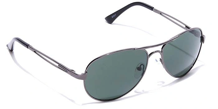 Elite by Coolwinks S35B6501 Green Tinted Pilot Sunglasses for Men and Women-GREEN-2