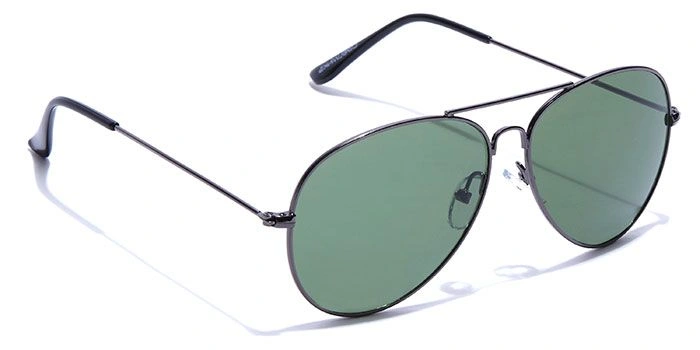 ELITE by Coolwinks S35C5352 Green Tinted Pilot Sunglasses for Men and Women-GREEN-2