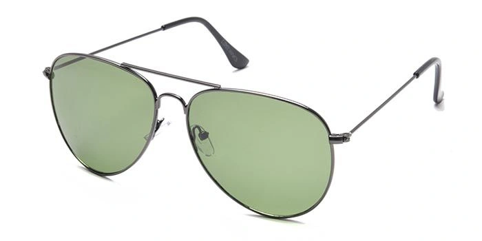 ELITE by Coolwinks S35C5355 Green Tinted Pilot Sunglasses for Men and Women-GREEN-1