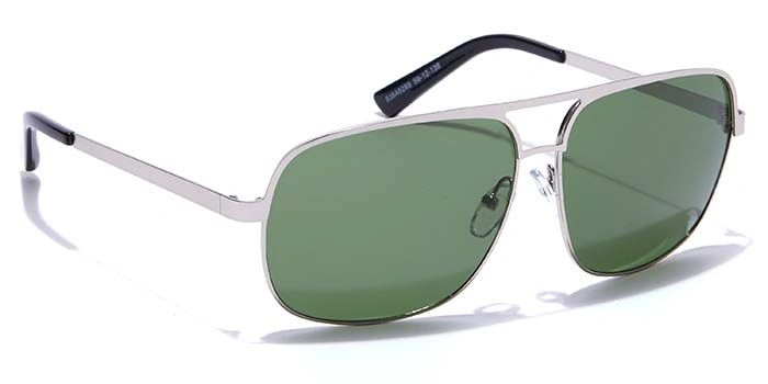 ELITE by Coolwinks S35A5289 Green Tinted Retro Square Sunglasses for Men and Women-GREEN-2