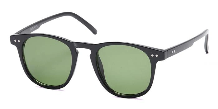 ELITE by Coolwinks S35A5325 Green Tinted Retro Square Sunglasses for Men and Women-GREEN-1