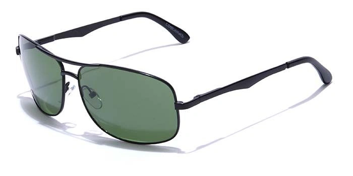 ELITE by Coolwinks S35A5337 Green Tinted Retro Square Sunglasses for Men and Women-GREEN-1