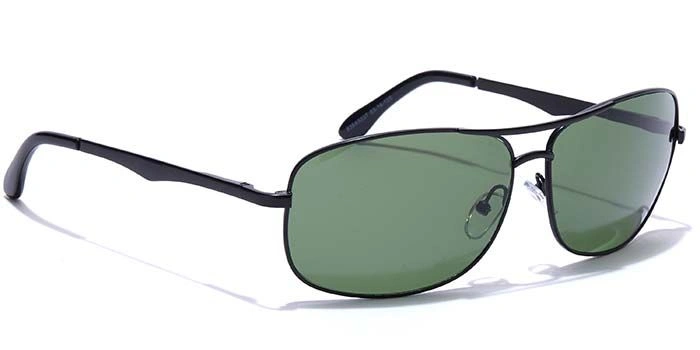 ELITE by Coolwinks S35A5337 Green Tinted Retro Square Sunglasses for Men and Women-GREEN-2