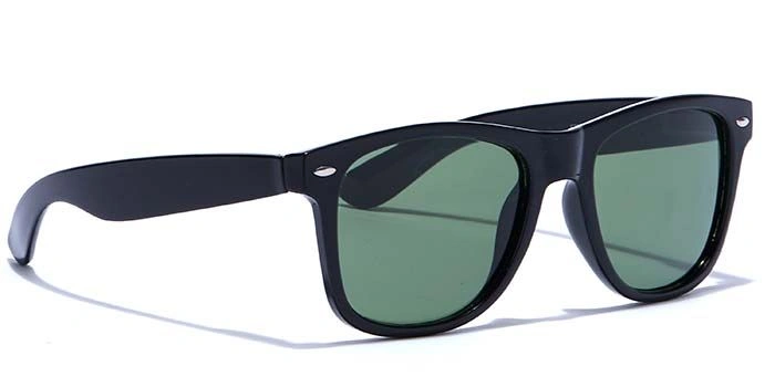 ELITE by Coolwinks S35B5328 Green Tinted Retro Square Sunglasses for Men and Women-GREEN-2