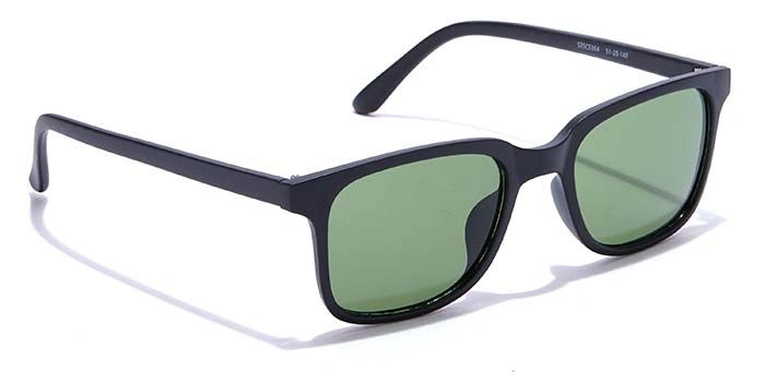 ELITE by Coolwinks S35C5364 Green Tinted Retro Square Sunglasses for Men and Women-GREEN-2