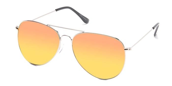 ELITE by Coolwinks S15B5360 Multicolor Mirror Pilot Sunglasses for Men and Women-MULTICOLOR-1