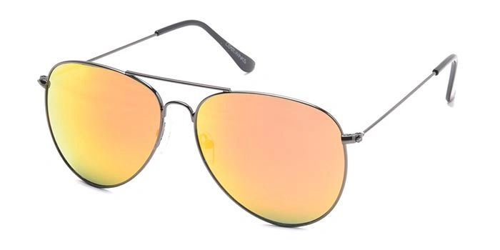 ELITE by Coolwinks S15C5360 Multicolor Mirror Pilot Sunglasses for Men and Women-MULTICOLOR-1