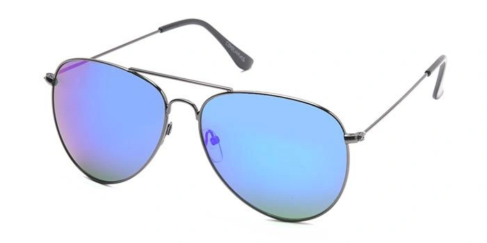 ELITE by Coolwinks S35C5361 Multicolor Mirror Pilot Sunglasses for Men and Women-MULTICOLOR-1