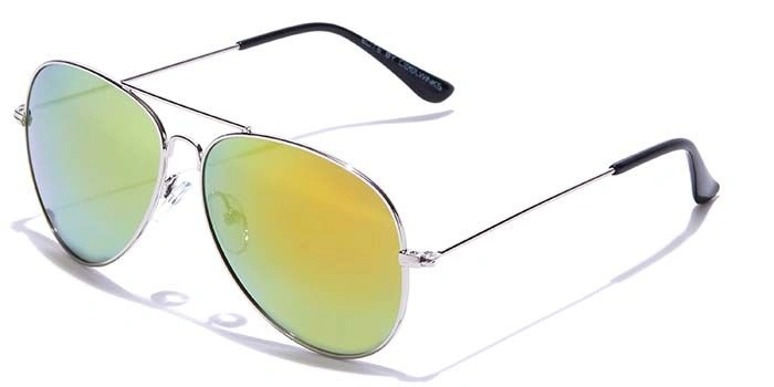 ELITE by Coolwinks S33B5541 Multicolor Polarized Pilot Sunglasses for Men and Women-MULTICOLOR-1