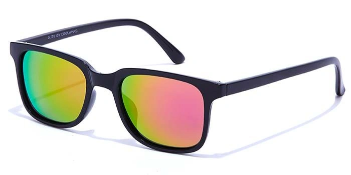 ELITE by Coolwinks S17B5570 Multicolor Polarized Retro Square Sunglasses for Men and Women-MULTICOLOR-1