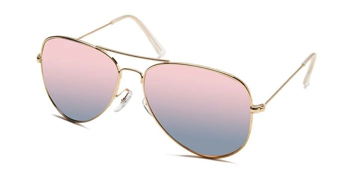 ELITE by Coolwinks S23A6306 Pink Mirror Polarized Pilot Sunglasses for Women-PINK-1