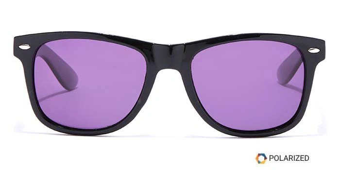 ELITE by Coolwinks S17B5472 Purple Polarized Retro Square Sunglasses for Women-