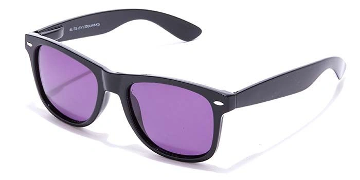 ELITE by Coolwinks S17B5472 Purple Polarized Retro Square Sunglasses for Women-PURPLE-1