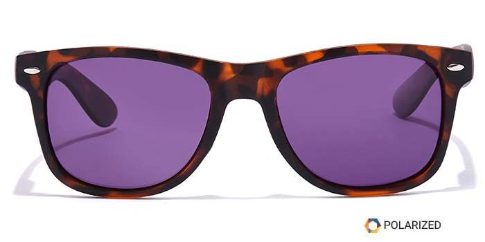 ELITE by Coolwinks S17C5472 Purple Polarized Retro Square Sunglasses for Women-