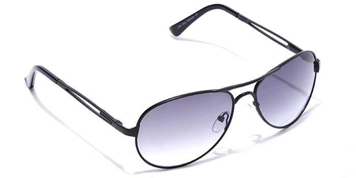 Elite by Coolwinks S66A6499 Smoke Gradient Pilot Sunglasses for Men and Women-SMOKE-2