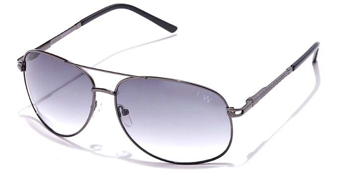 Elite by Coolwinks S66A6510 Smoke Gradient Pilot Sunglasses for Men and Women-SMOKE-1