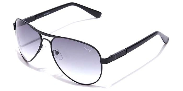 Elite by Coolwinks S66B6463 Smoke Gradient Pilot Sunglasses for Men and Women-SMOKE-1