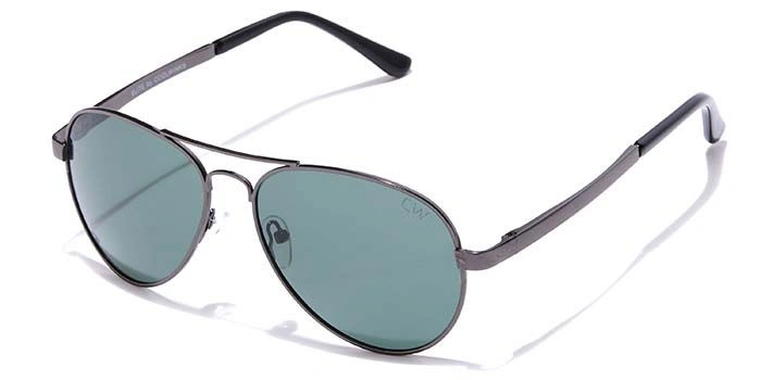 Elite by Coolwinks S66C6480 Smoke Gradient Pilot Sunglasses for Men and Women-SMOKE-1