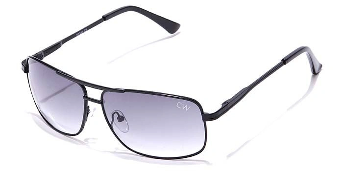 Elite by Coolwinks S66B6467 Smoke Gradient Retro Square Sunglasses for Men and Women-SMOKE-1