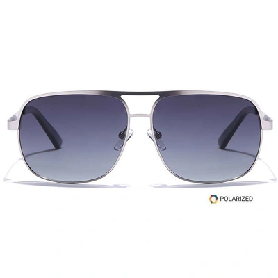 ELITE by Coolwinks S16A5405 Smoke Polarized Wraparound Sunglasses for Men and Women