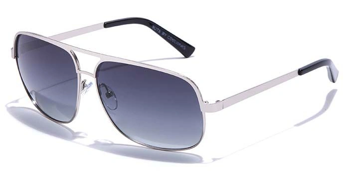 ELITE by Coolwinks S16A5405 Smoke Polarized Wraparound Sunglasses for Men and Women-SMOKE-1