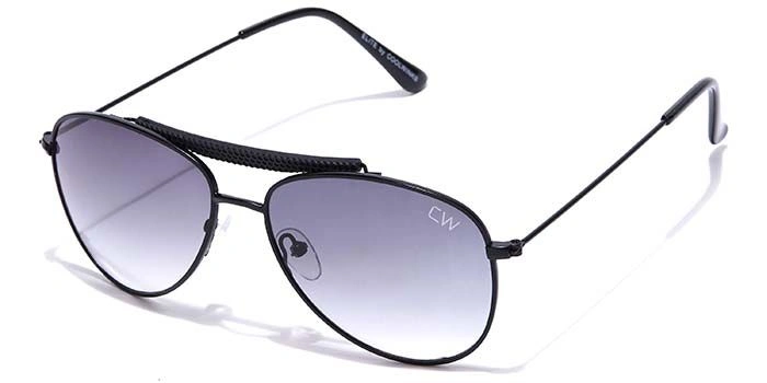 Elite by Coolwinks S66B6439 Smoke Tinted Pilot Sunglasses for Men and Women-SMOKE-1