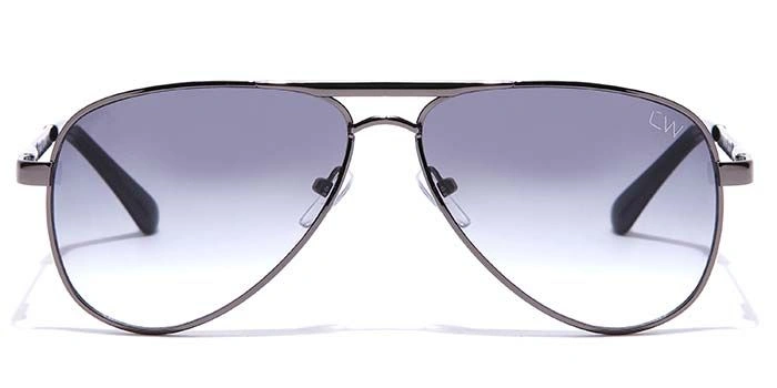 Elite by Coolwinks S66B6497 Smoke Tinted Pilot Sunglasses for Men and Women-