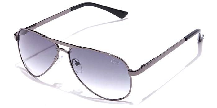 Elite by Coolwinks S66B6497 Smoke Tinted Pilot Sunglasses for Men and Women-SMOKE-1