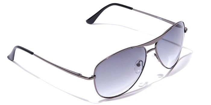 Elite by Coolwinks S66C6442 Smoke Tinted Pilot Sunglasses for Men and Women-SMOKE-2