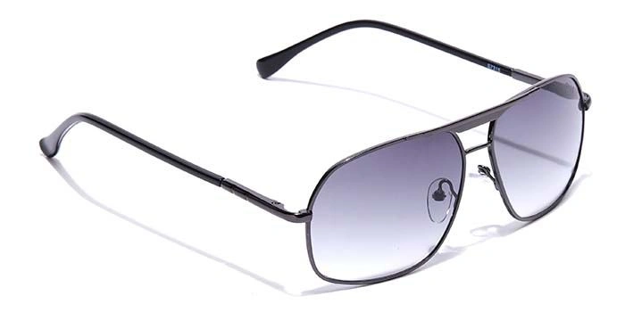 Elite by Coolwinks S66A6448 Smoke Tinted Retro Square Sunglasses for Men and Women-SMOKE-2