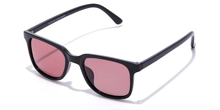 ELITE by Coolwinks S33B5563 Wine Polarized Retro Square Sunglasses for Men and Women-WINE-1