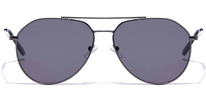 JRS by Coolwinks S16C5944 Black Tinted Pilot Sunglasses for Men and Women-