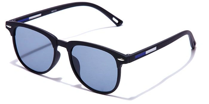 JRS by Coolwinks S12B6553 Black Tinted Retro Square Sunglasses for Men and Women-BLACK-1