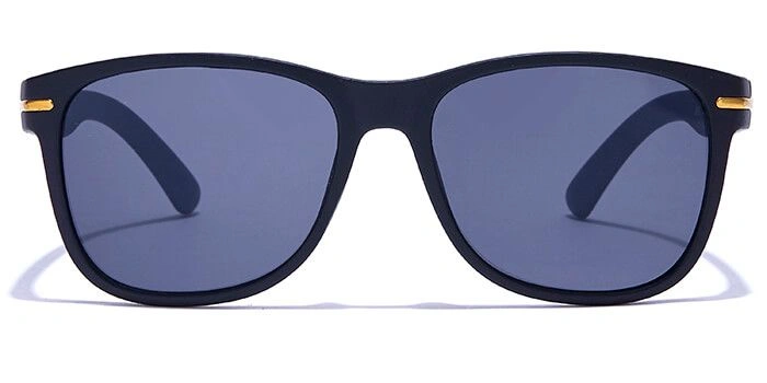 JRS by Coolwinks S12C6335 Black Tinted Retro Square Sunglasses for Men and Women-