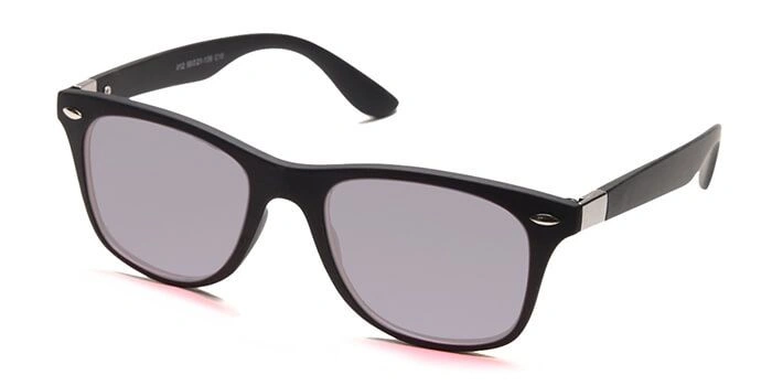 JRS by Coolwinks S15A6358 Black Tinted Retro Square Sunglasses for Men and Women-BLACK-1