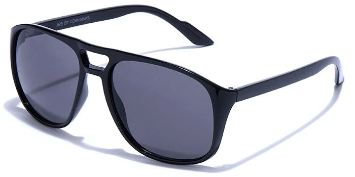 JRS by Coolwinks S16A5818 Black Tinted Retro Square Sunglasses for Men and Women-BLACK-1