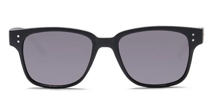 JRS by Coolwinks S16B5860 Black Tinted Retro Square Sunglasses for Men and Women-