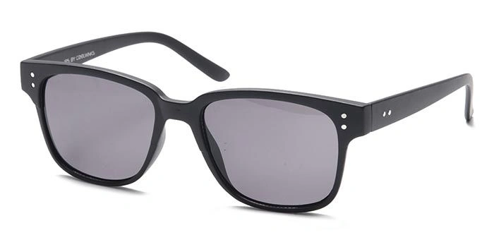 JRS by Coolwinks S16B5860 Black Tinted Retro Square Sunglasses for Men and Women-BLACK-1