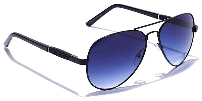 JRS by Coolwinks S20A5978 Blue Gradient Pilot Sunglasses for Men and Women-BLUE-2