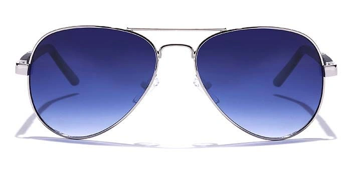 JRS by Coolwinks S20B5978 Blue Gradient Pilot Sunglasses for Men and Women-