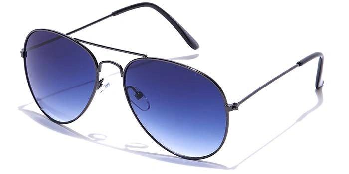 JRS by Coolwinks S20C5676 Blue Gradient Pilot Sunglasses for Men and Women-BLUE-1