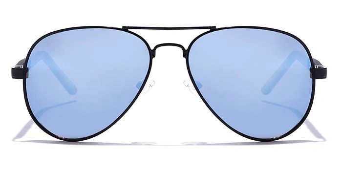 JRS by Coolwinks S20A5981 Blue Mirror Pilot Sunglasses for Men and Women-