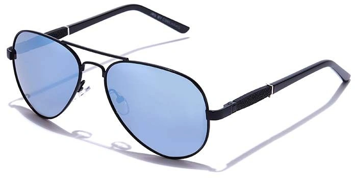 JRS by Coolwinks S20A5981 Blue Mirror Pilot Sunglasses for Men and Women-BLUE-1