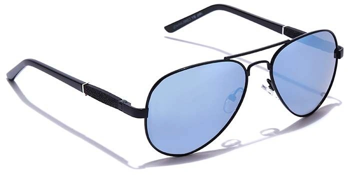 JRS by Coolwinks S20A5981 Blue Mirror Pilot Sunglasses for Men and Women-BLUE-2