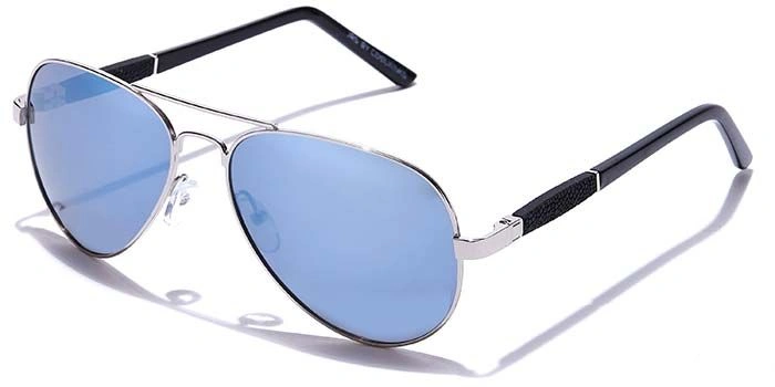 JRS by Coolwinks S20B5981 Blue Mirror Pilot Sunglasses for Men and Women-BLUE-1