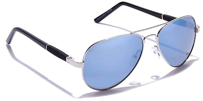 JRS by Coolwinks S20B5981 Blue Mirror Pilot Sunglasses for Men and Women-BLUE-2